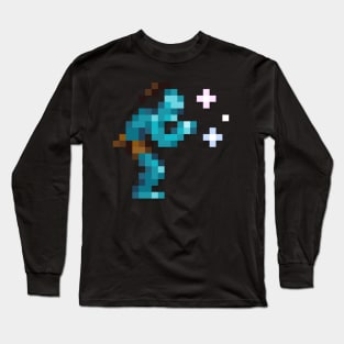 Abe low-res pixelart Long Sleeve T-Shirt